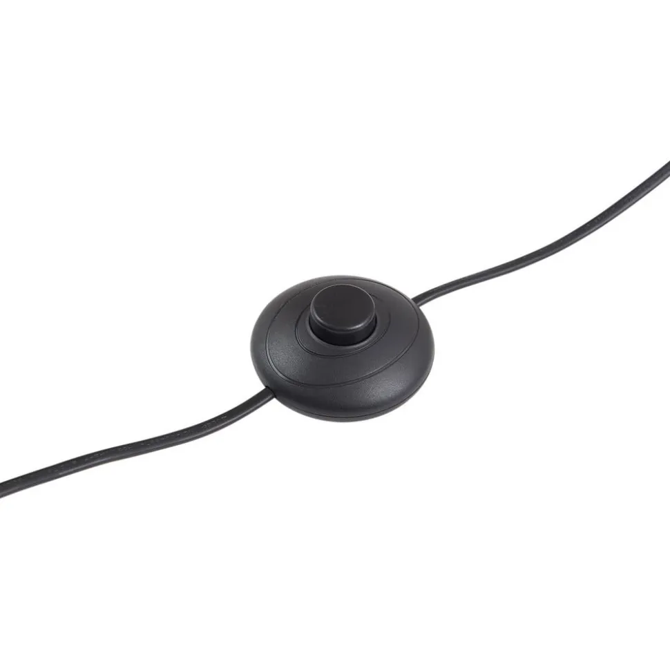 Lindby Jacinto gulvlampe, bambus, hamp, højde 130 cm