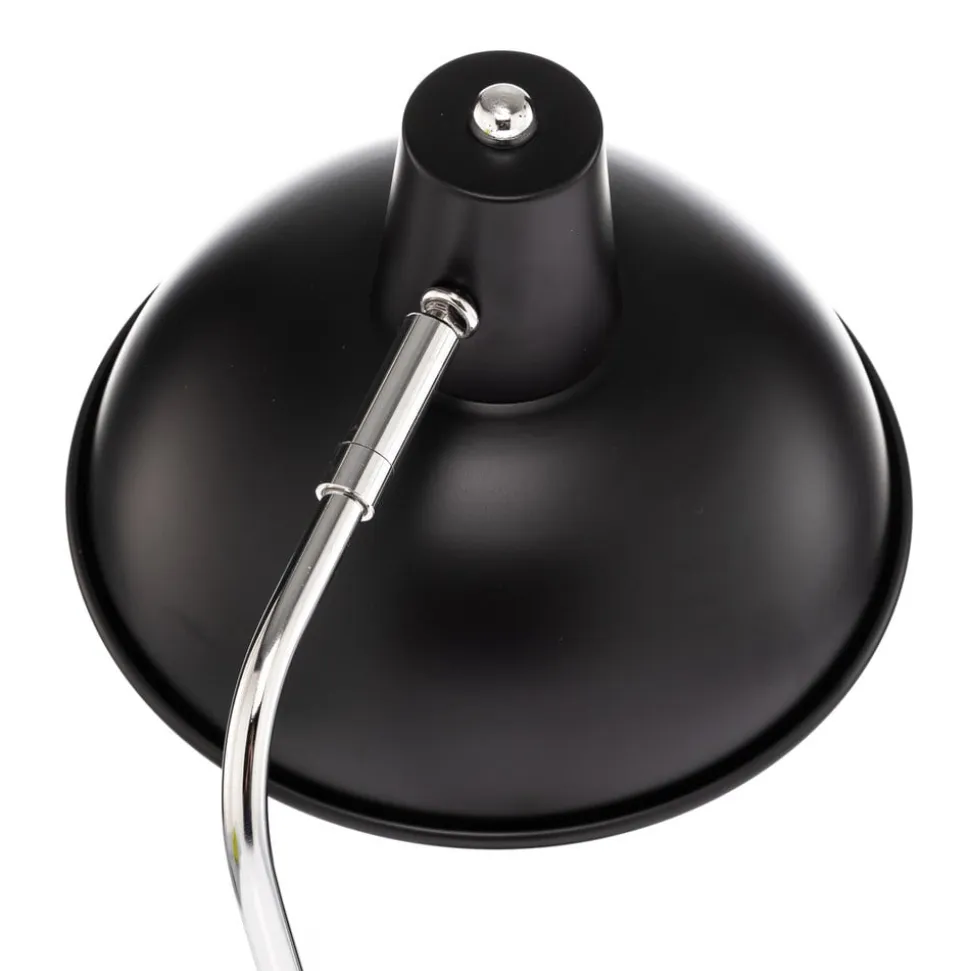 Lindby Jamelia bordlampe, stål, sort