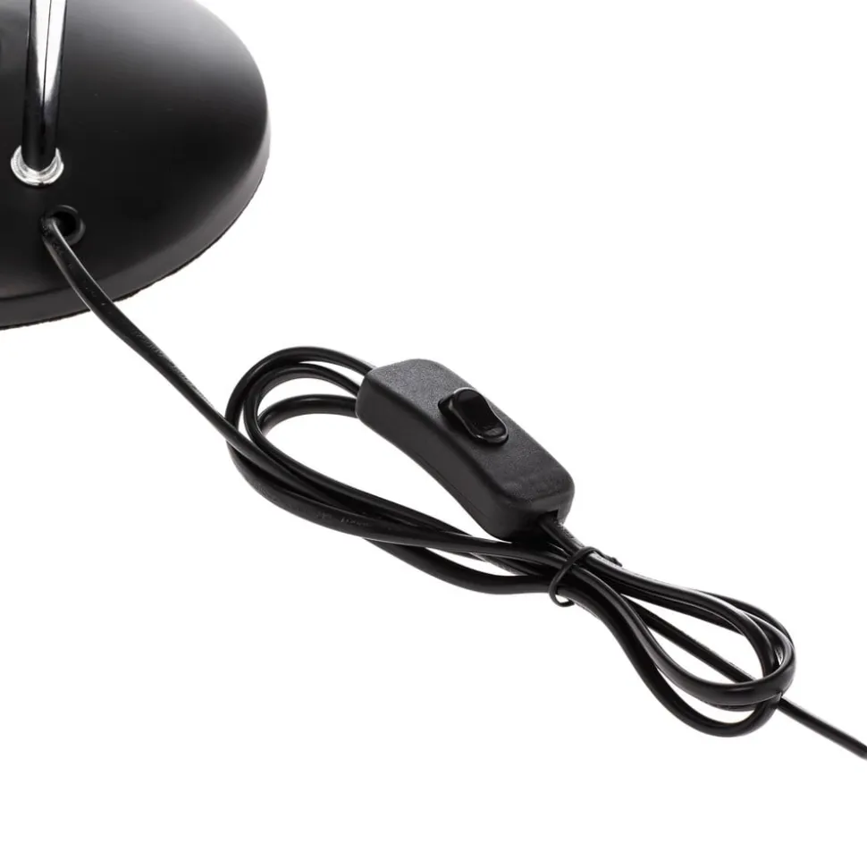 Lindby Jamelia bordlampe, stål, sort