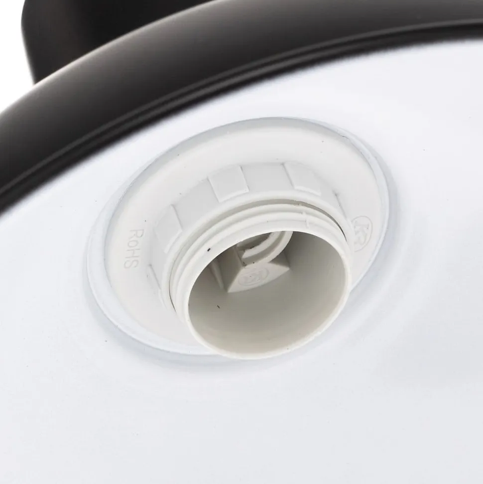 Lindby Jamelia bordlampe, stål, sort