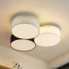 Lindby Janita LED-loftlampe, 3-lys, trefarvet