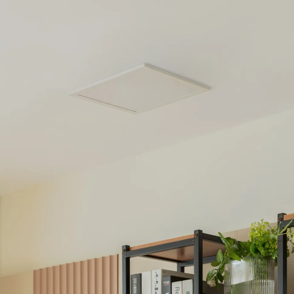 Lindby Kenma LED-panel, CCT, 29,6 cm x 29,6 cm