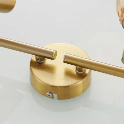 Lindby Kosta loftlampe, 4 lyskilder, messing