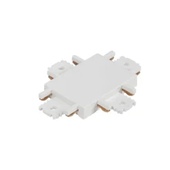 Lindby krydsstik Lumaro, hvid, plast