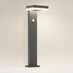 Lindby Laira LED-sokkellampe, solcelle, 50 cm
