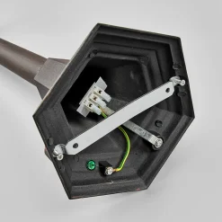 Lindby Lamina pullert, 103 cm, lygte, metal, E27