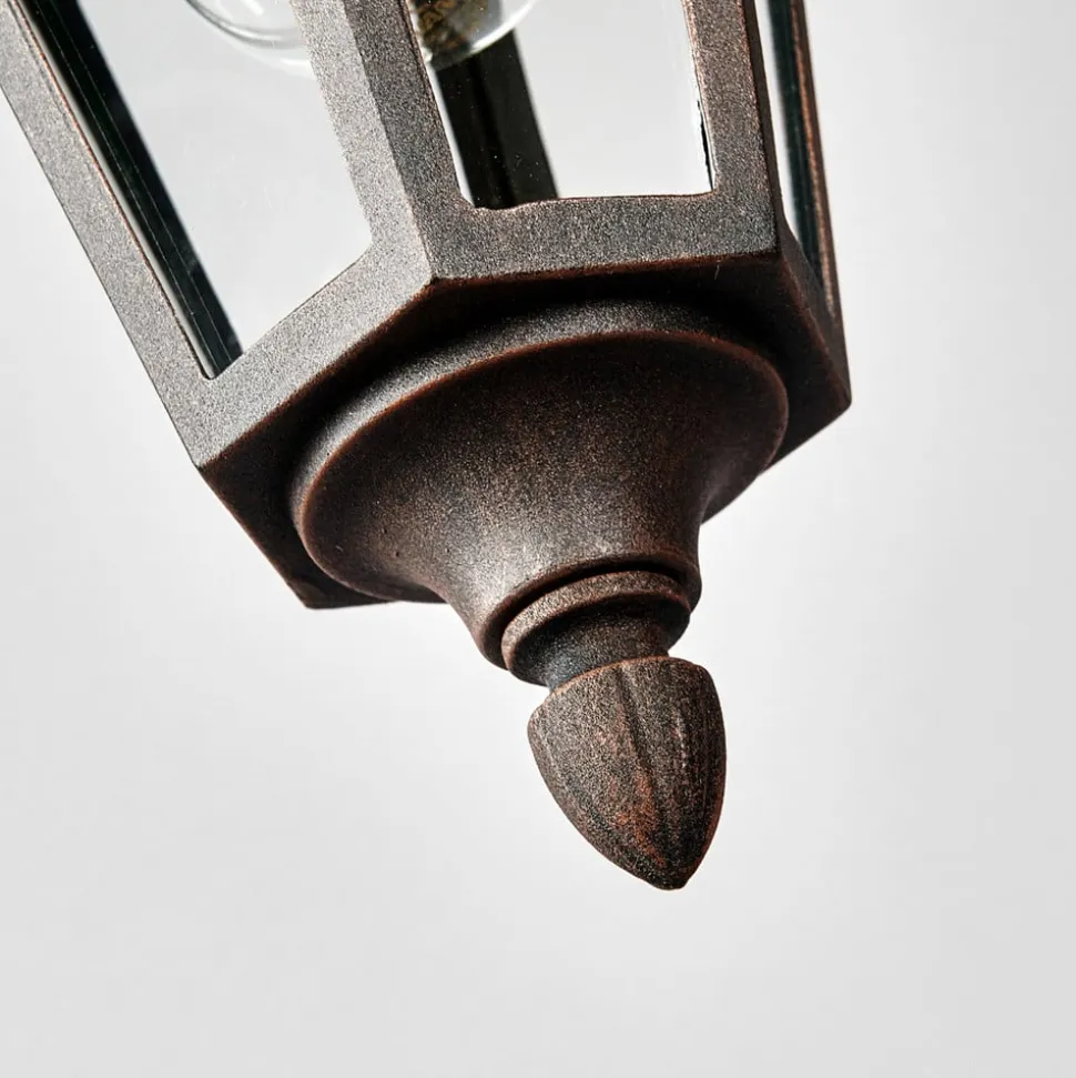 Lindby Lamina udendørs hængelampe, Ø 18 cm, lygte, E27