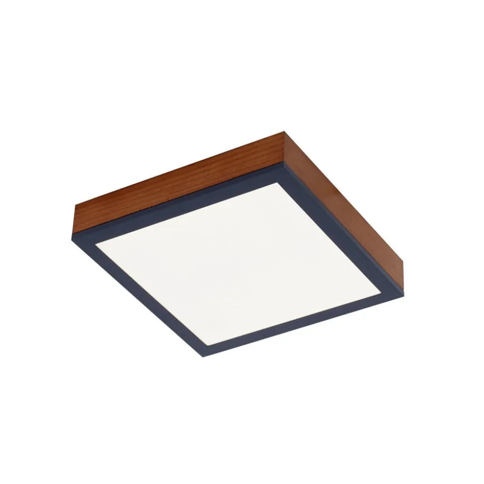 Lindby Laviona loftlampe, firkantet, 30 cm