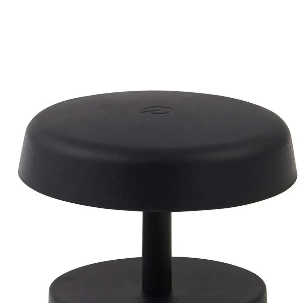 Lindby LED genopladelig bordlampe Nalani, 10 cm høj, IP44, dæmpbar