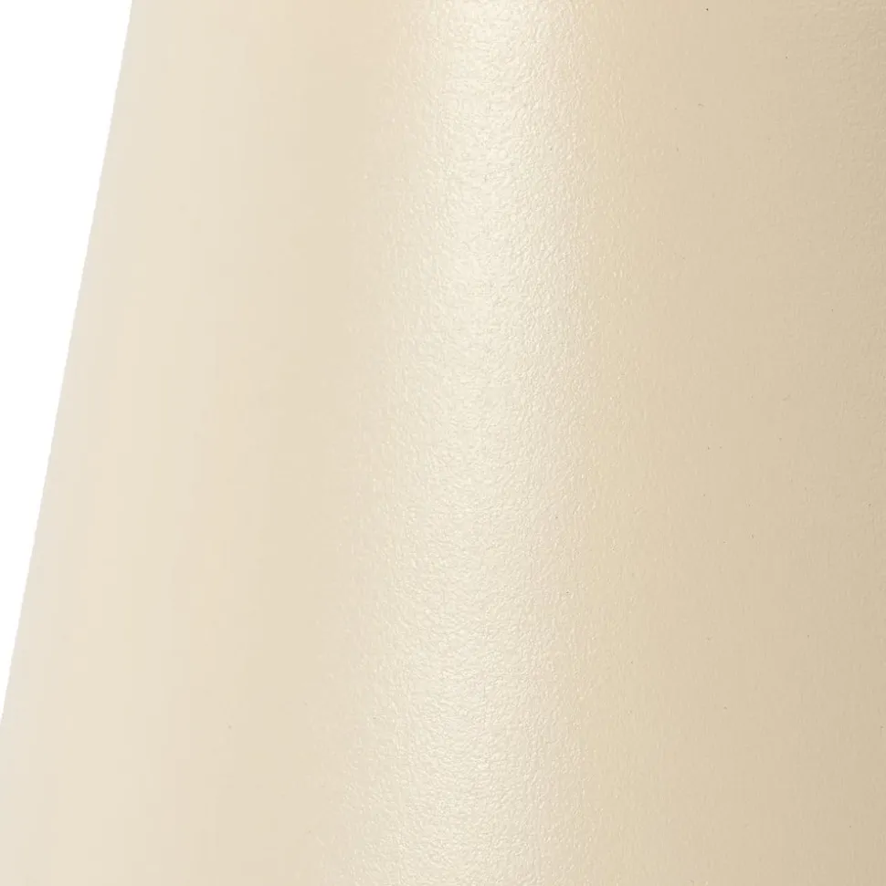 Lindby LED genopladelig bordlampe Janea CUBE, beige, metal
