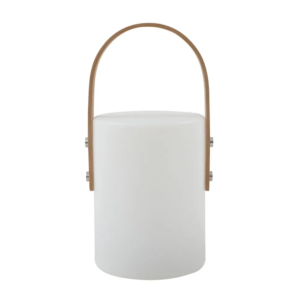 Lindby LED genopladelig udendørs bordlampe Juria, hvid, CCT, IP44