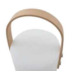 Lindby LED genopladelig udendørs bordlampe Juria, hvid, CCT, IP44