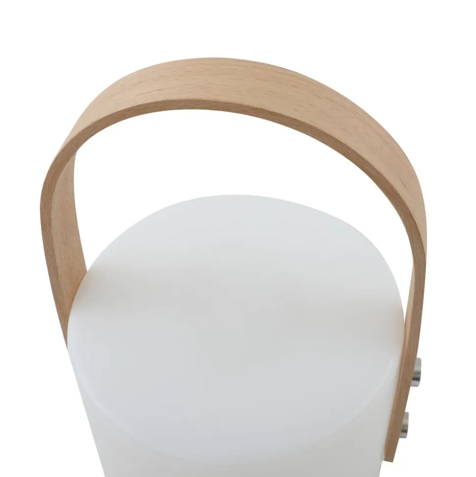 Lindby LED genopladelig udendørs bordlampe Juria, hvid, CCT, IP44