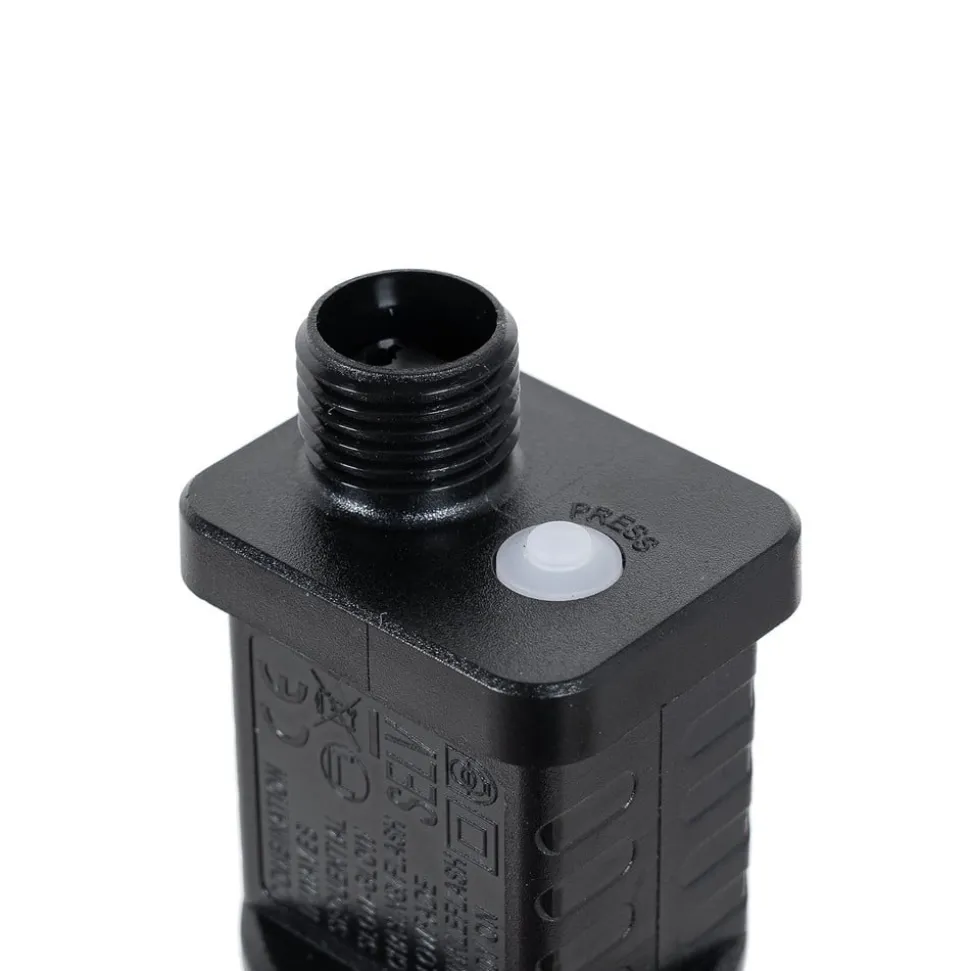 Lindby LED lyskæde Miyu, RGB, timer, 15 m, IP44