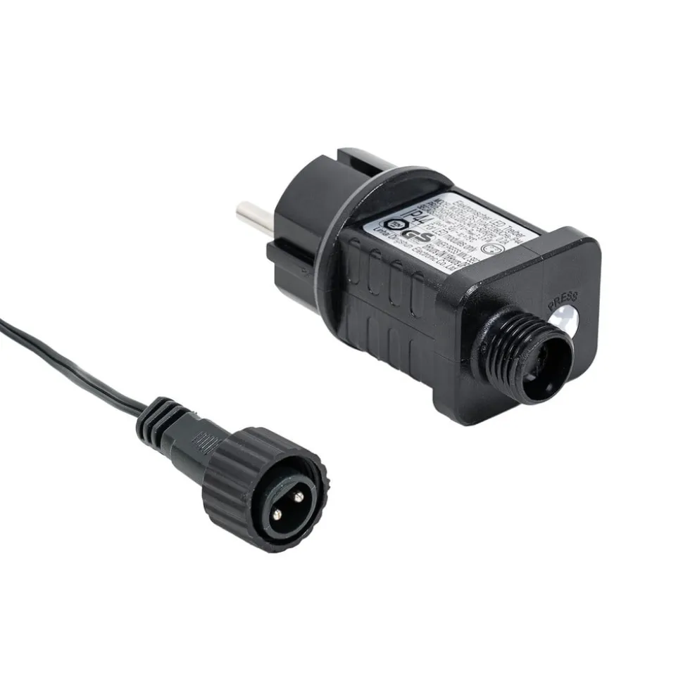 Lindby LED lyskæde Miyu, RGB, timer, 15 m, IP44