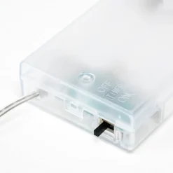 Lindby LED lyskæde Motje, julemand, 320 cm, IP20