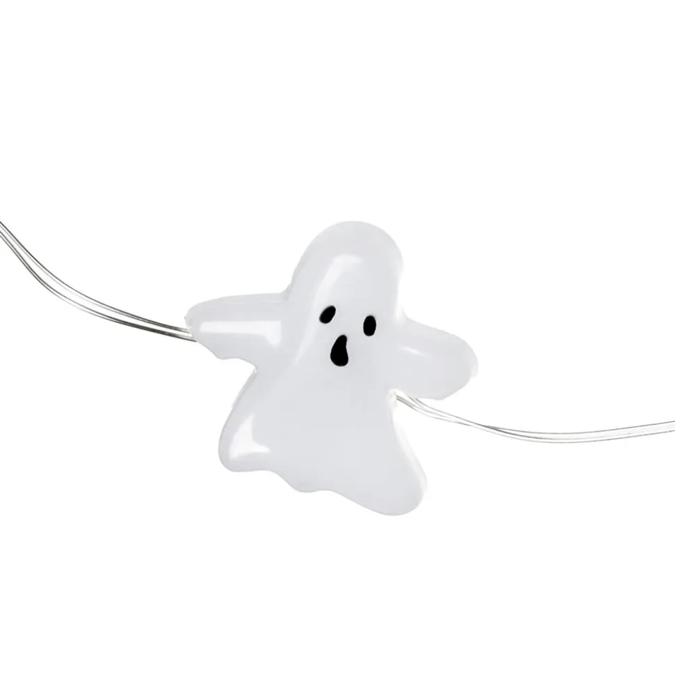 Lindby LED lyskæde Titciana, spøgelse, Halloween, 320 cm
