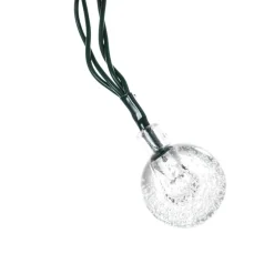 Lindby LED solcellelyskæde Mionel, kugler, 30-flg., 635cm