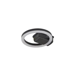 Lindby LED udendørs loftlampe Finian, Ø 22 cm, CCT, dæmpbar