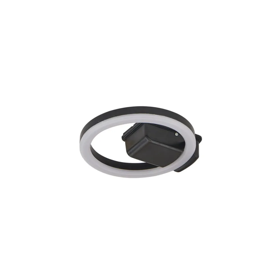 Lindby LED udendørs loftlampe Finian, Ø 22 cm, CCT, dæmpbar
