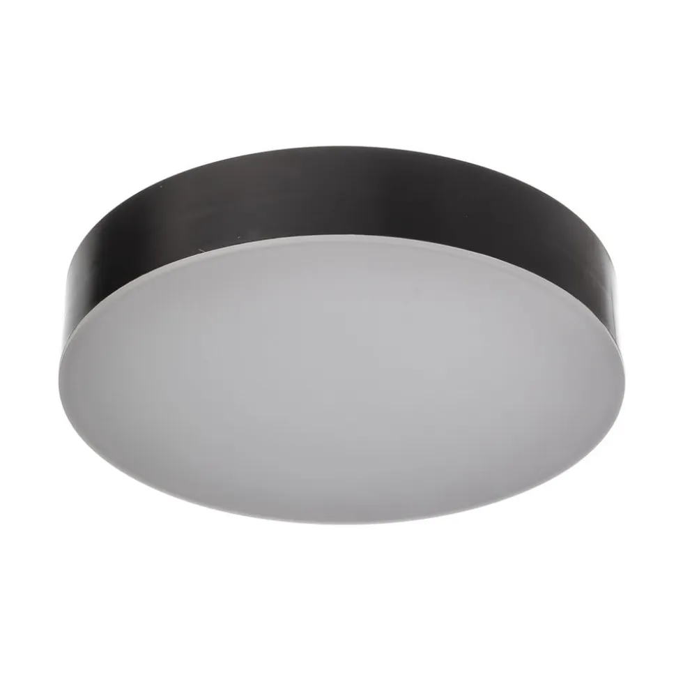 Lindby LED udendørs loftlampe Lahja, antracit, sensor, IP65