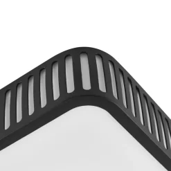 Lindby LED udendørs loftlampe Lurinda, 26 cm sort, IP44