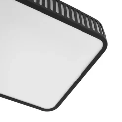 Lindby LED udendørs loftlampe Lurinda, 26 cm sort, IP44