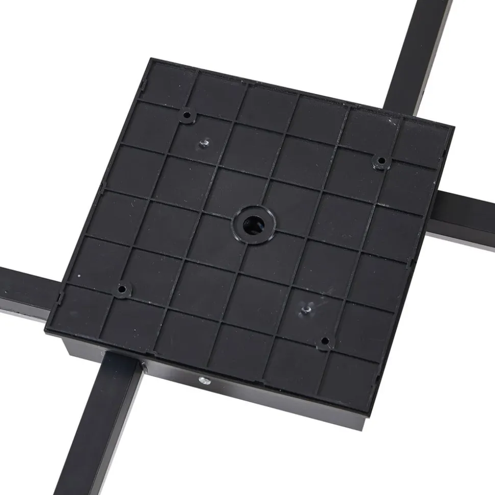 Lindby LED udendørs loftlampe Finian, 48 cm x 48 cm, CCT dæmpbar