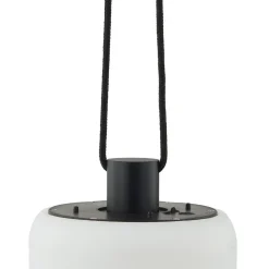 Lindby LED udendørs pendel Eleia, 2.700 K, 16 cm, genopladeligt batteri