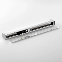 Lindby LED-badeværelseslampe Klea, 60 cm, krom, metal, IP44