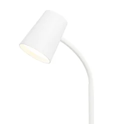 Lindby LED-bordlampe Ailina, højde 36 cm, hvid, dæmpbar