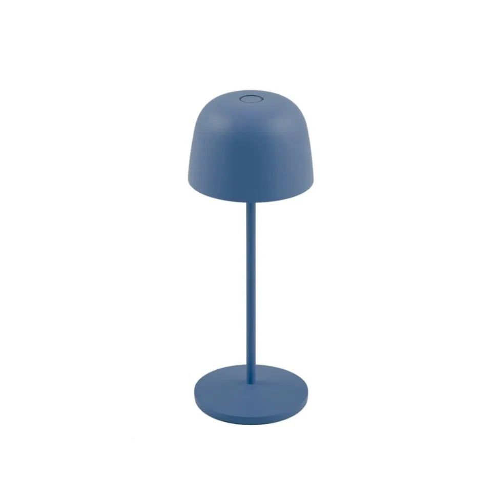 Lindby LED-bordlampe Arietty, blå, dæmpbar, IP65