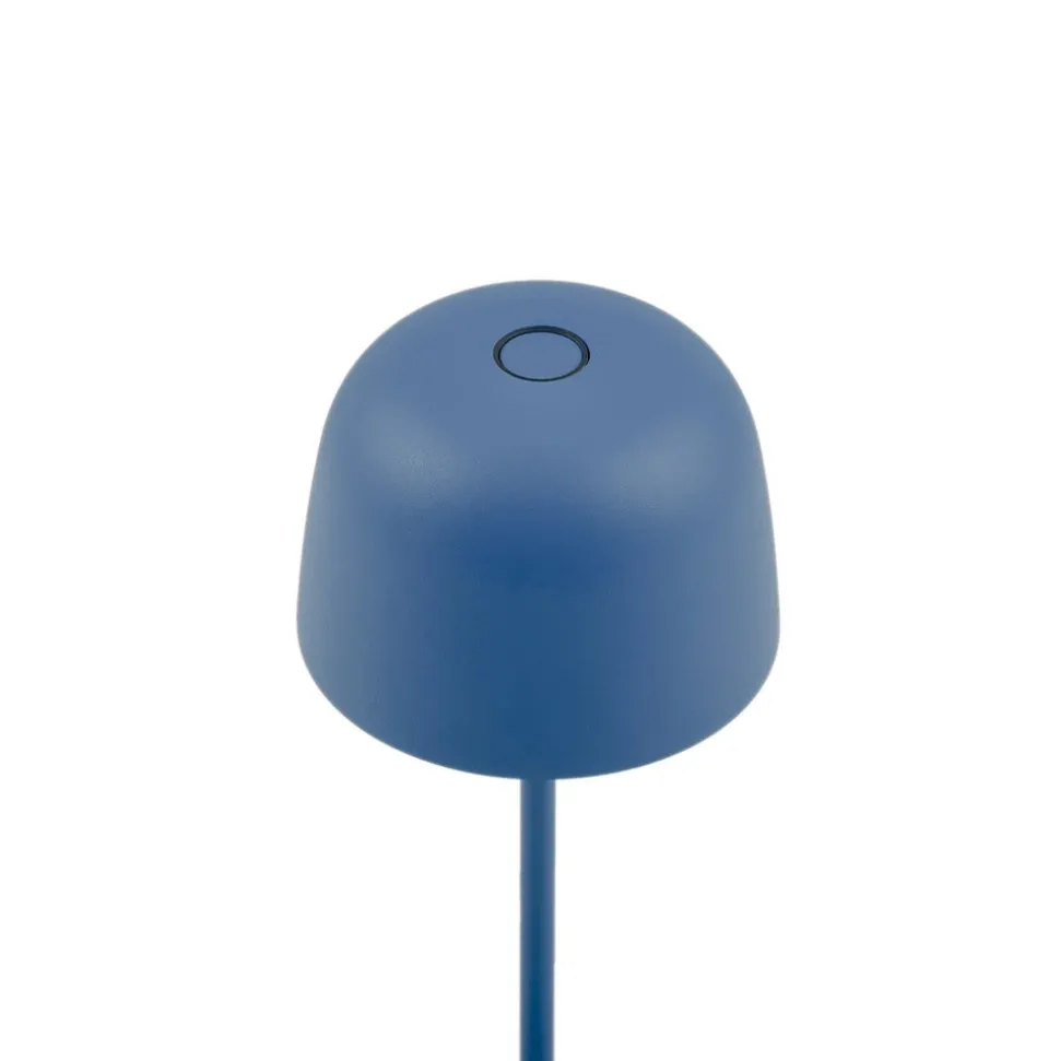 Lindby LED-bordlampe Arietty, blå, dæmpbar, IP65