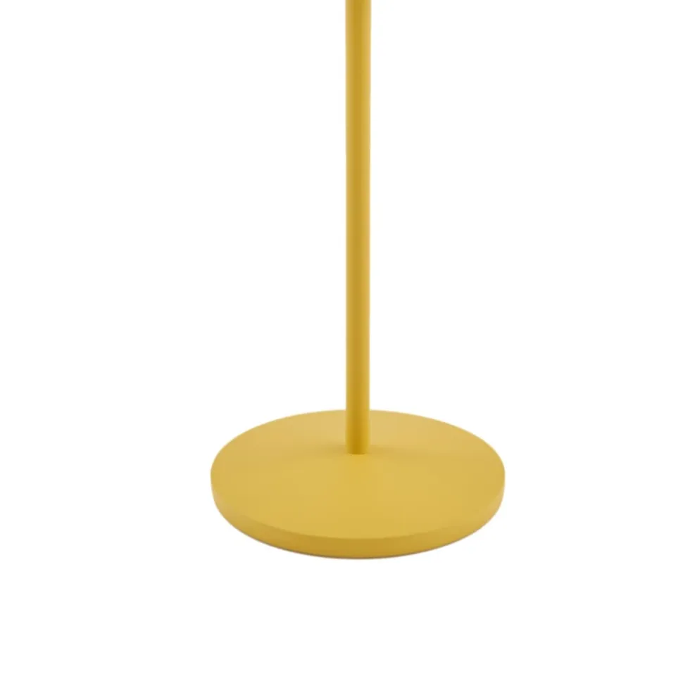 Lindby LED-bordlampe Arietty, gul, dæmpbar, IP65