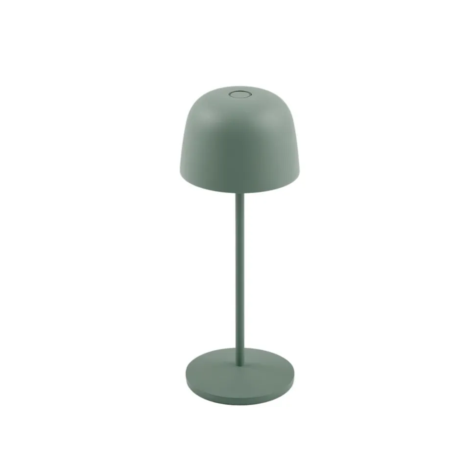 Lindby LED-bordlampe Arietty, grøn, dæmpbar, IP65