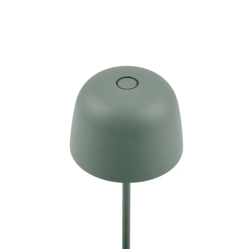 Lindby LED-bordlampe Arietty, grøn, dæmpbar, IP65