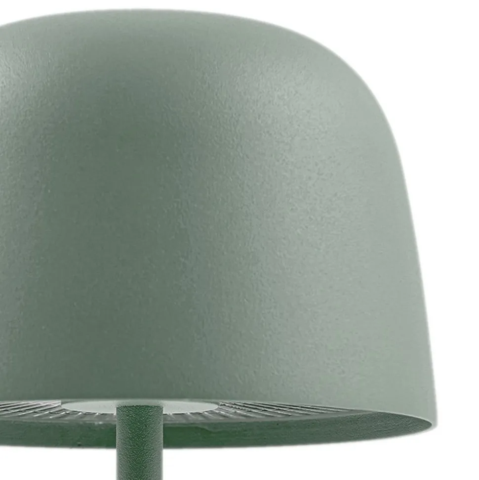 Lindby LED-bordlampe Arietty, grøn, dæmpbar, IP65