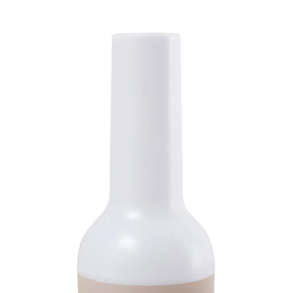 Lindby LED-bordlampe Isaline, beige, dæmpbar, IP44
