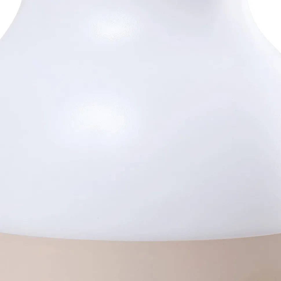 Lindby LED-bordlampe Isaline, beige, dæmpbar, IP44