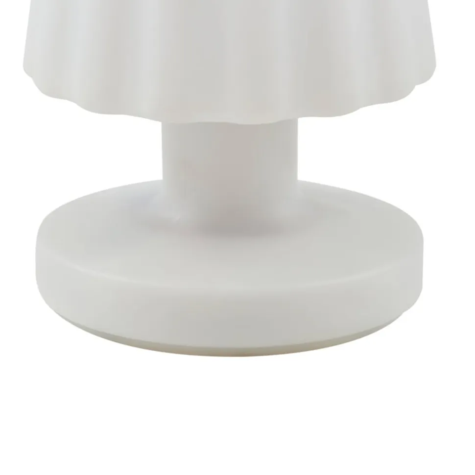 Lindby LED-bordlampe Jovem, hvid, plast, RGB