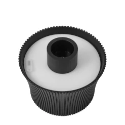 Lindby LED-bordlampe Linor, sort, USB, touch-dimmer
