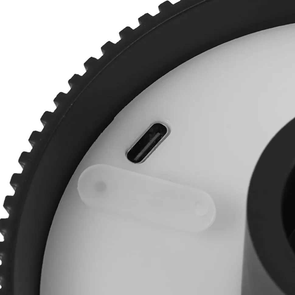 Lindby LED-bordlampe Linor, sort, USB, touch-dimmer