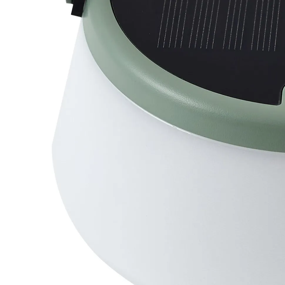 Lindby LED-bordlampe Mikkel, grøn, dæmpbar