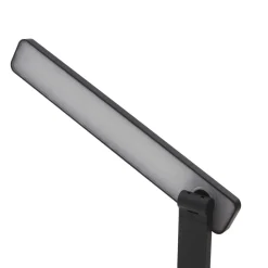 Lindby LED-bordlampe Rylas, sort, USB, CCT