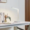 Lindby LED-bordlampe Rylas, hvid, USB, CCT