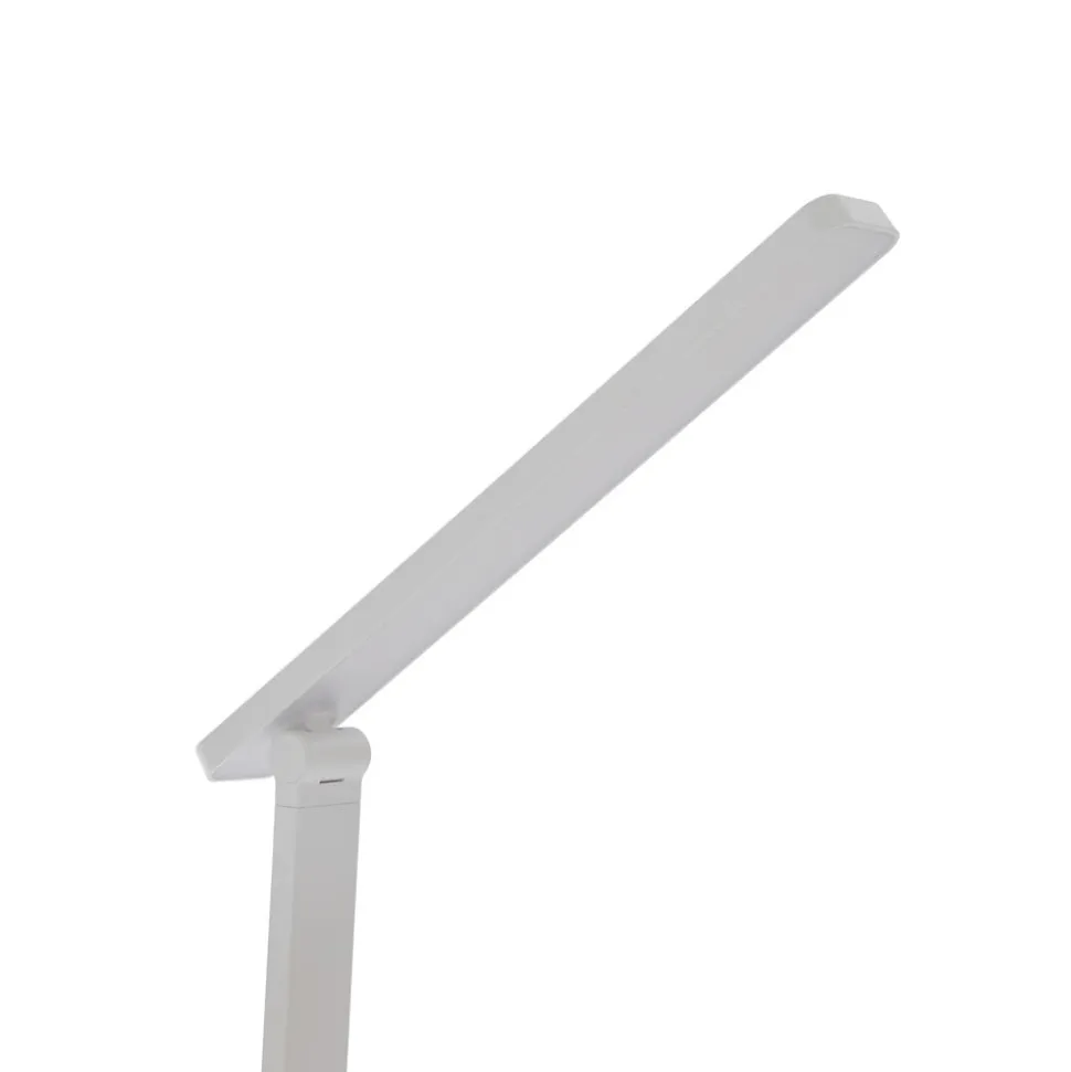 Lindby LED-bordlampe Rylas, hvid, USB, CCT