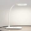 Lindby LED-bordlampe Siona, hvid, CCT, dæmpbar, ladestation