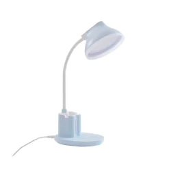 Lindby LED-bordlampe Zephyra, blå, CCT, dæmpbar