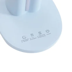 Lindby LED-bordlampe Zephyra, blå, CCT, dæmpbar
