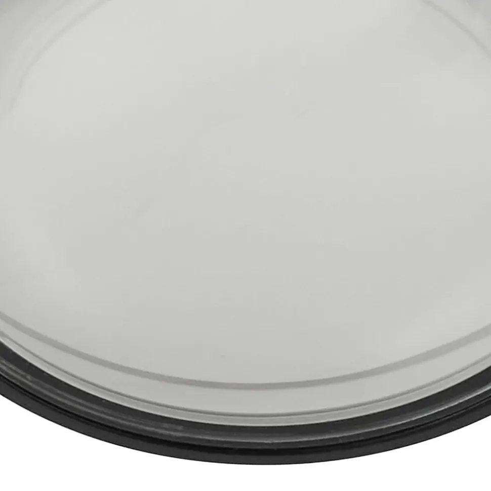 Lindby LED-downlight Siaka, sort, metal, Ø 5 cm, IP65